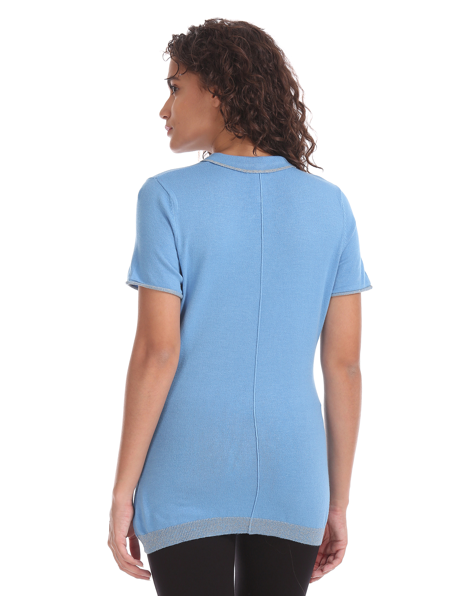 U.S. Polo Assn. Women Casual Wear Solid Top